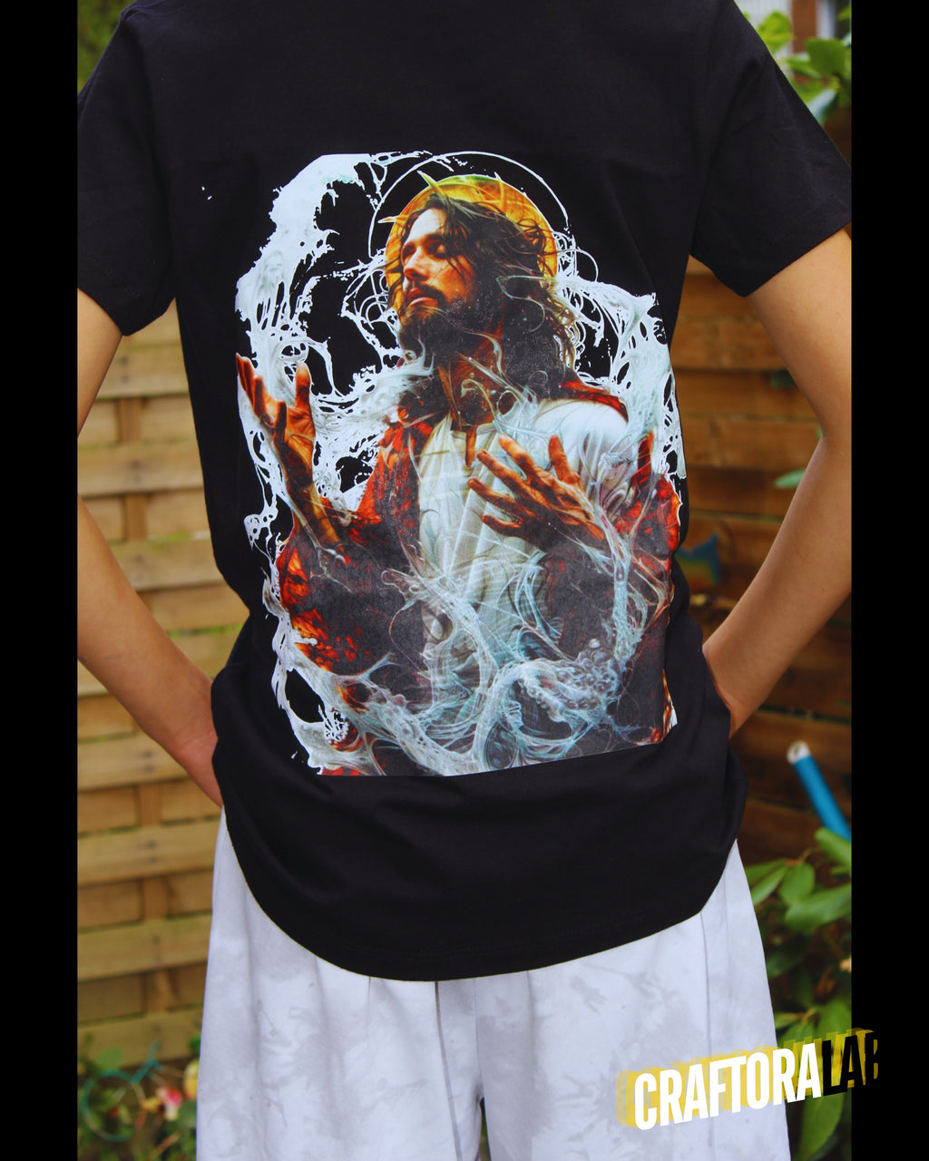 Jesus is praying