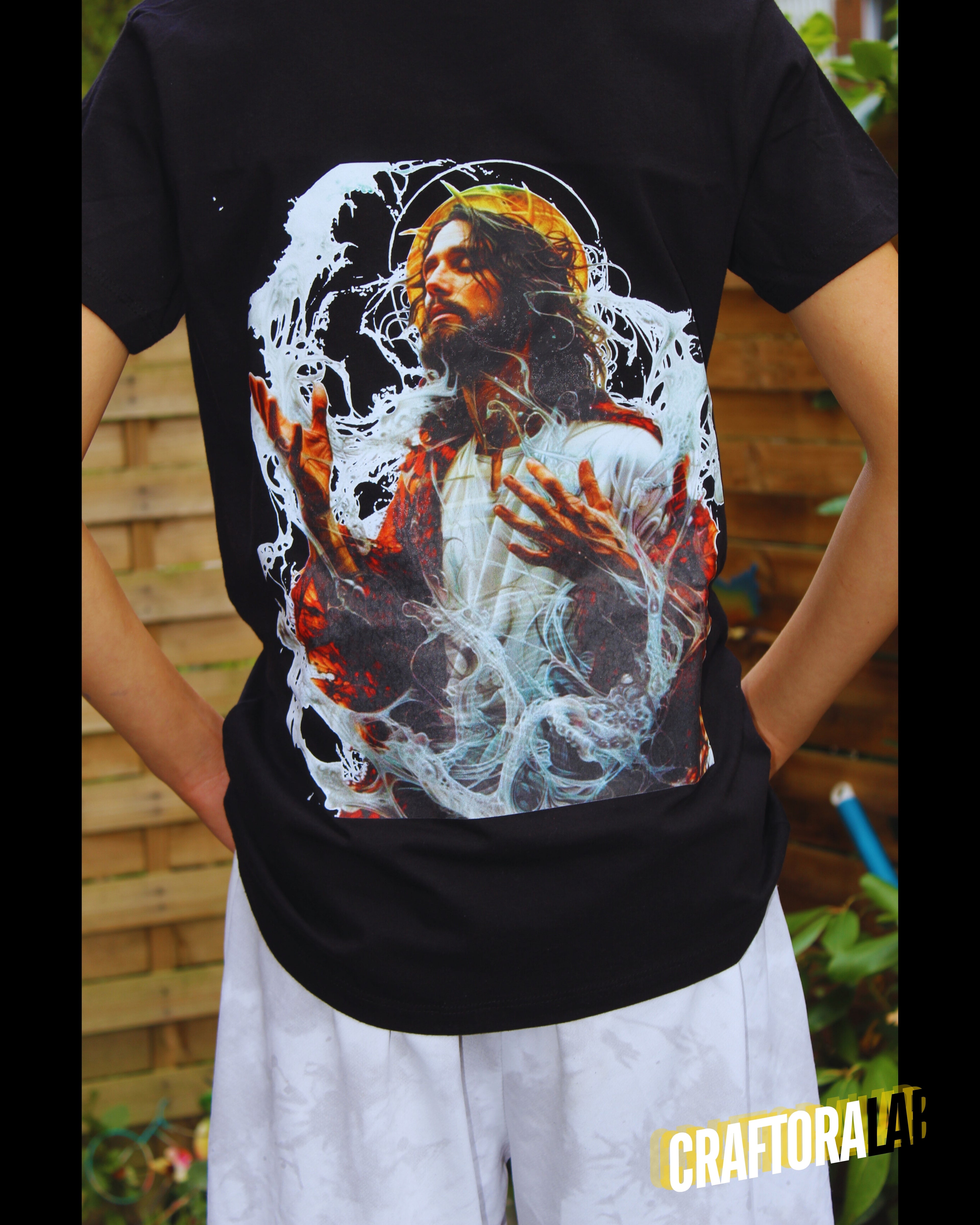 Jesus is praying